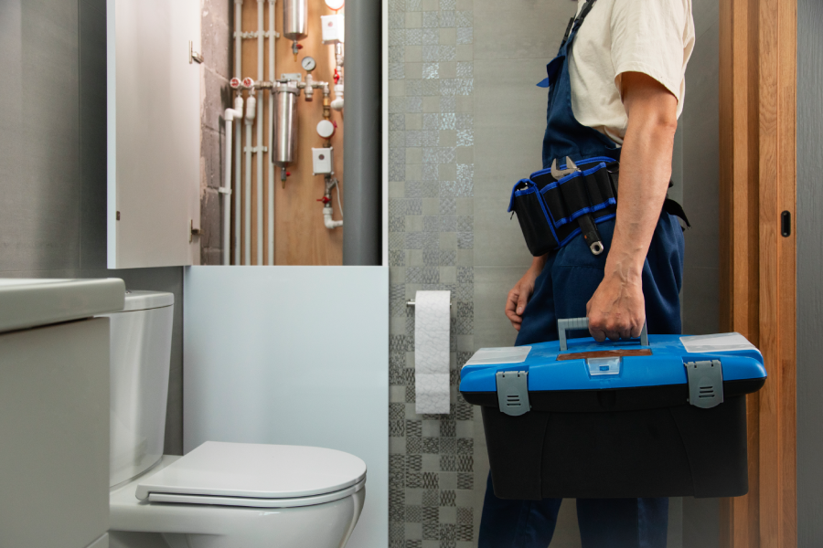 Tradesperson in London